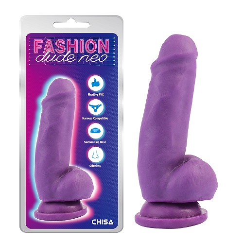 6,9'' Cock Διπλής Πυκνότητας Dildo Purple