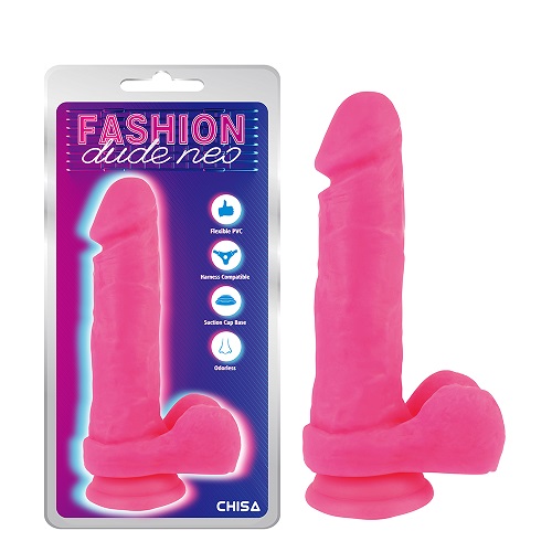 8,2'' Dual Density Cock Dildo Pink