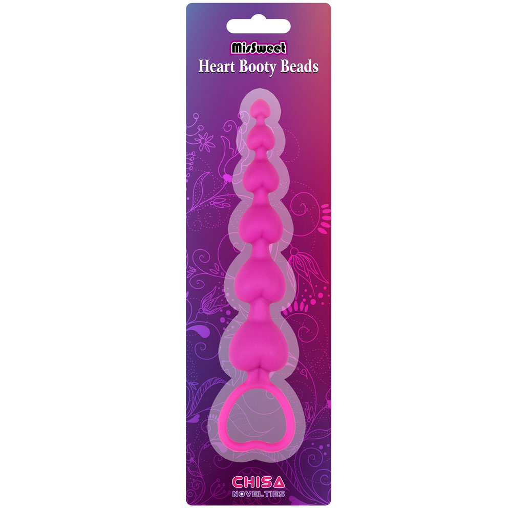 Heart Booty Beads-Ροζ